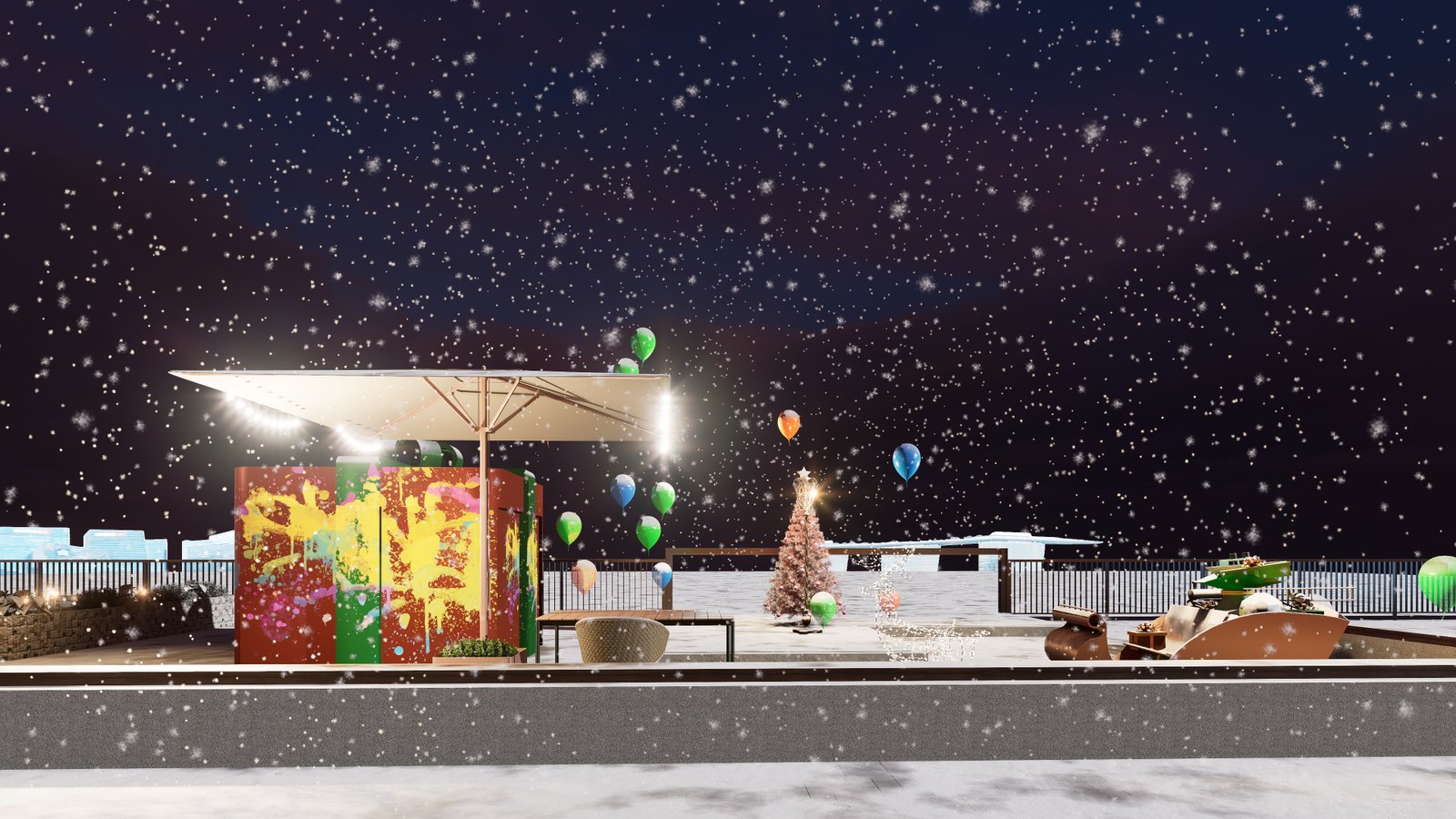 YF Studio 聖誕打卡區 5